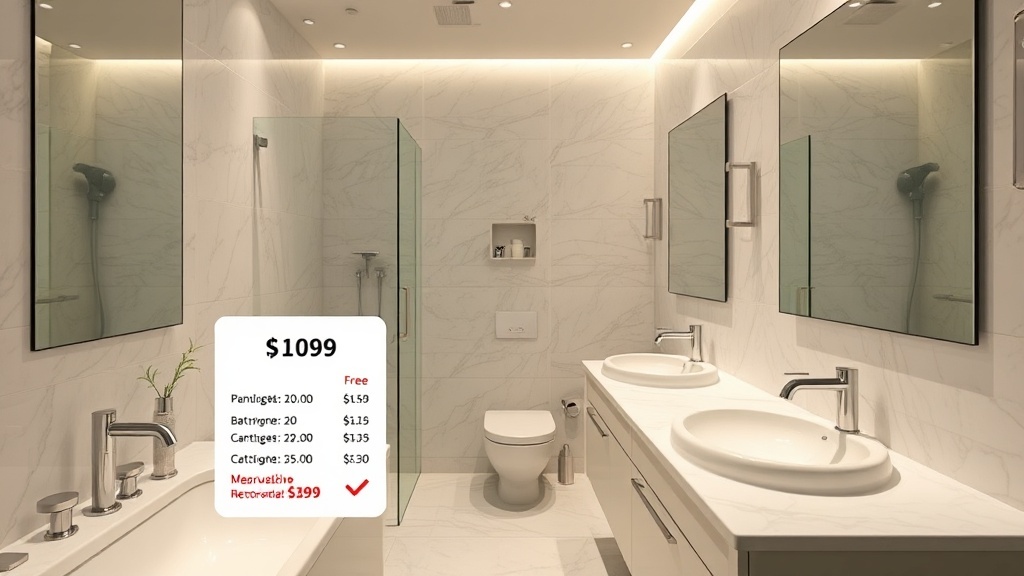 כמה עולה שיפוץ חדר אמבטיה בקריית אונו?