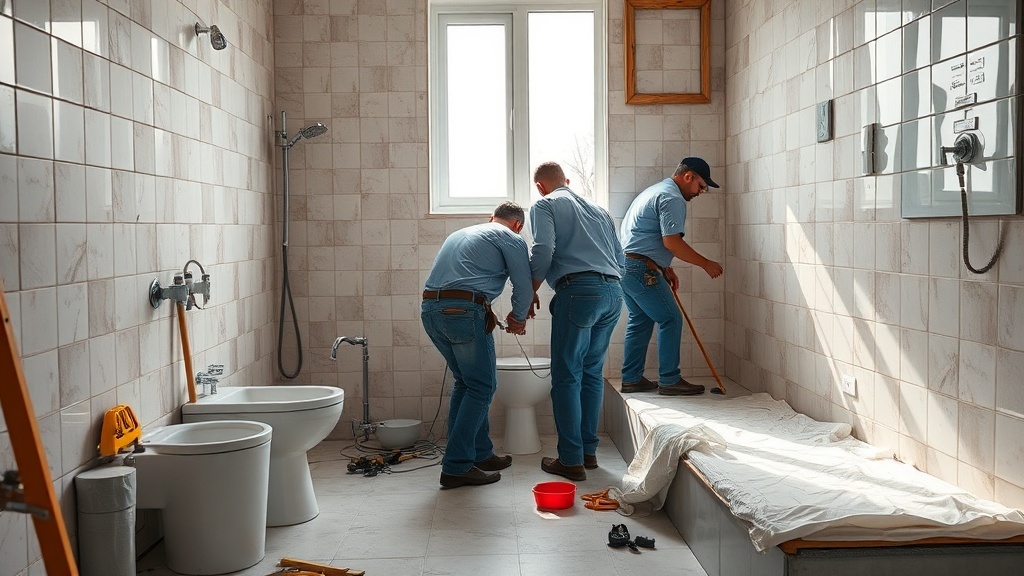 שלבים קריטיים בשיפוץ חדרי אמבטיה בקריית אונו